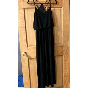 NWOT Black maxi